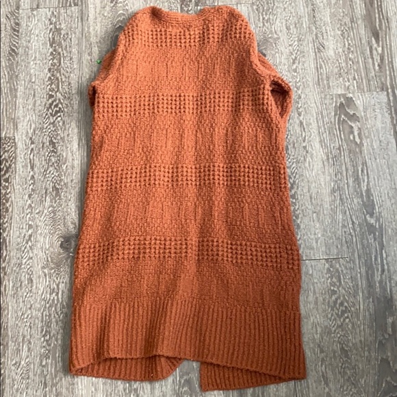orange cardigan - Picture 4 of 4